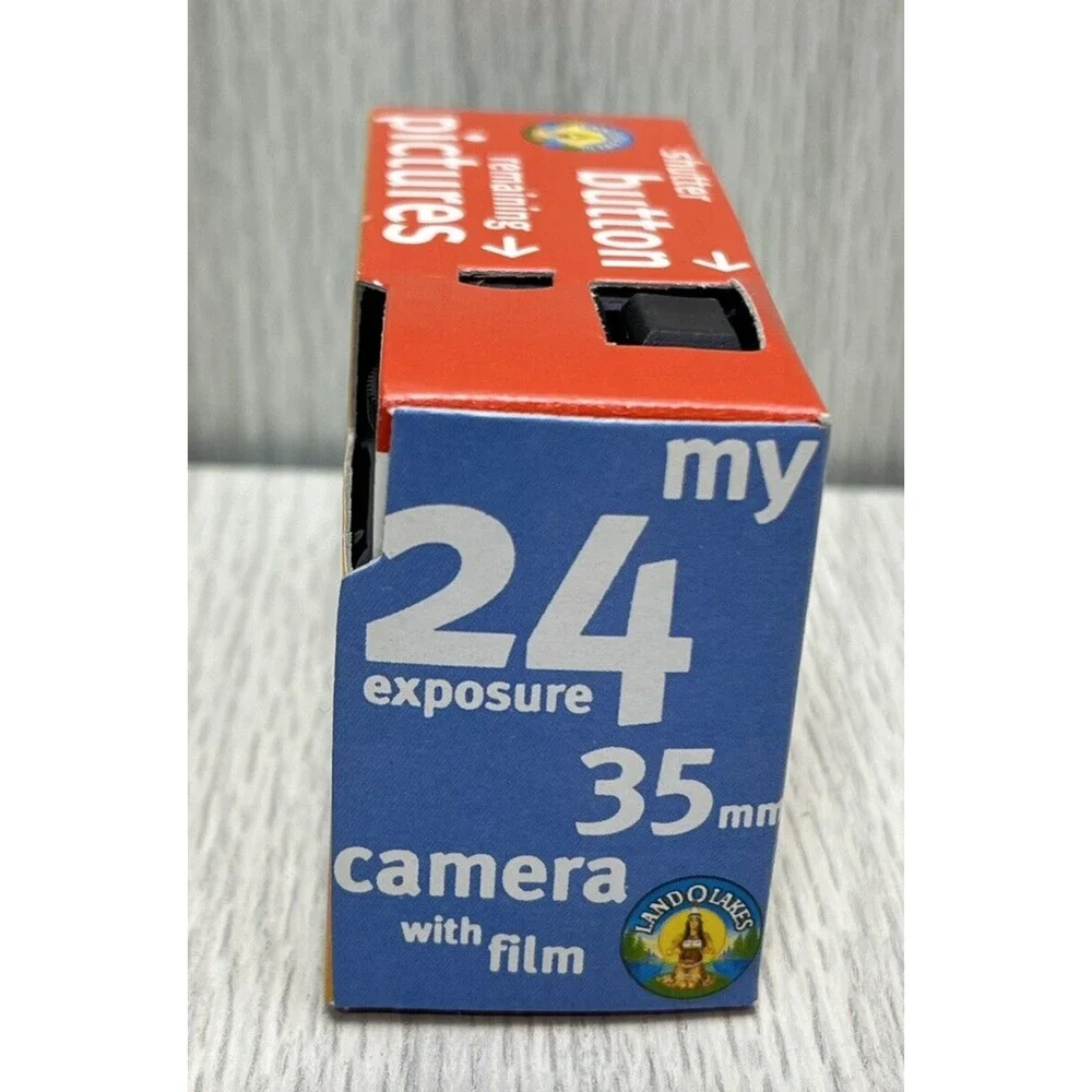 Vintage Land O Lakes Say Cheese 35mm‎ Film Camera Expired 3/99 UNOPENED NOS